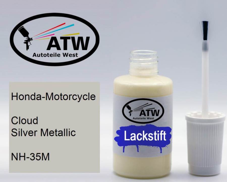 Honda-Motorcycle, Cloud Silver Metallic, NH-35M: 20ml Lackstift, von ATW Autoteile West.